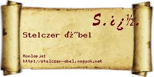 Stelczer Ábel névjegykártya
